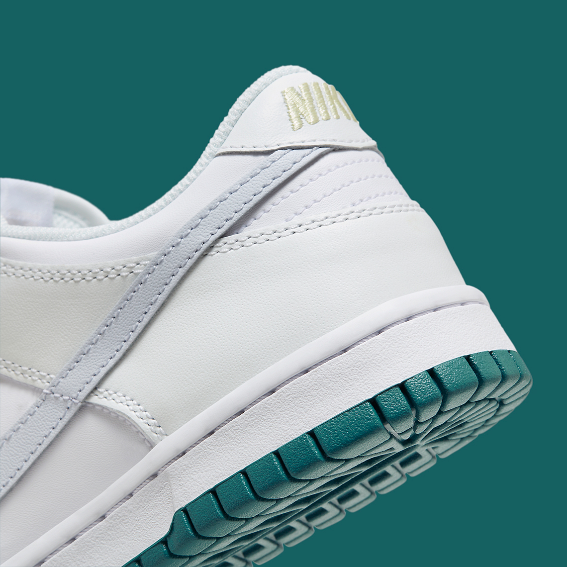 Nike Dunk Low Gs White Teal Fd9911 101 7