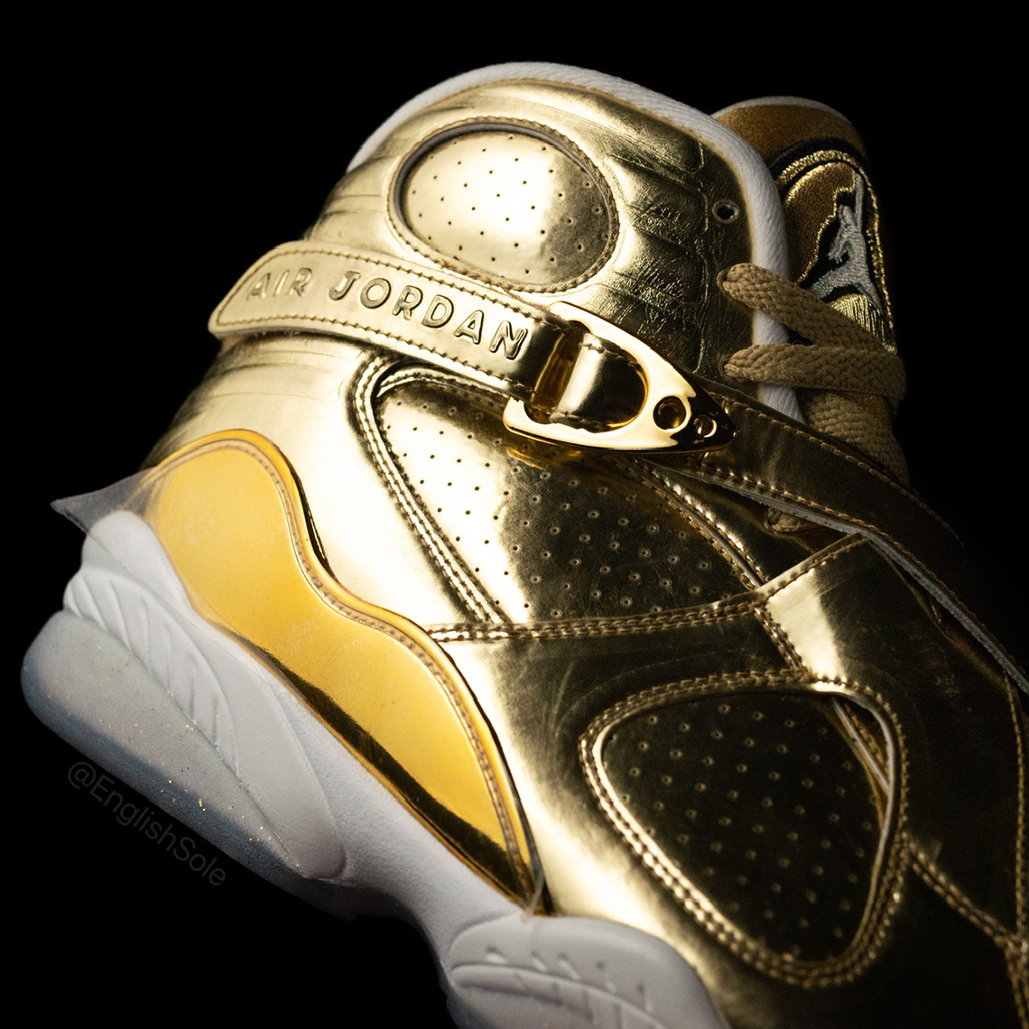 Ovo Air Jordan 8 Gold Pe 1