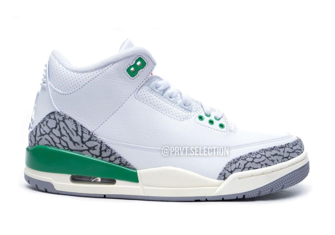 Wmns Air Jordan 3 Lucky Green Ck9646 136 07