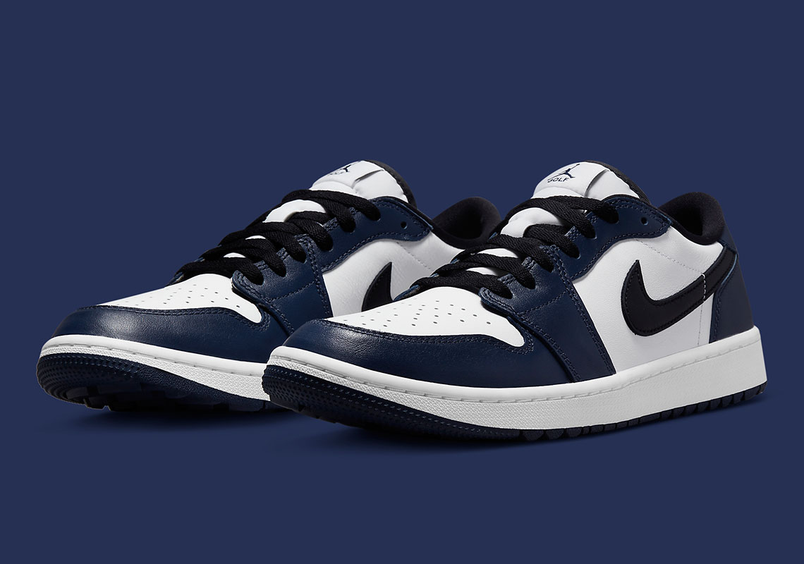 The Air Jordan 1 Low Golf Tees Up In New Navy Colorway