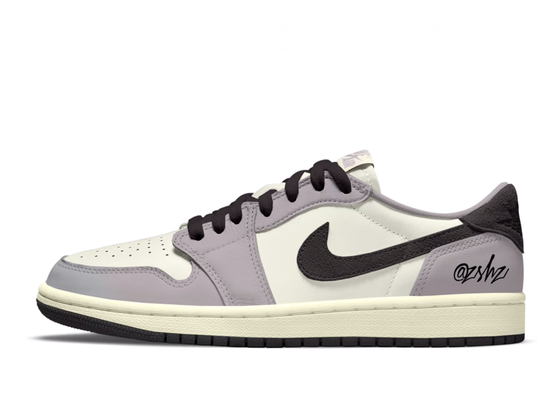 Air Jordan 1 Low Og Atmosphere Grey Fall 2023