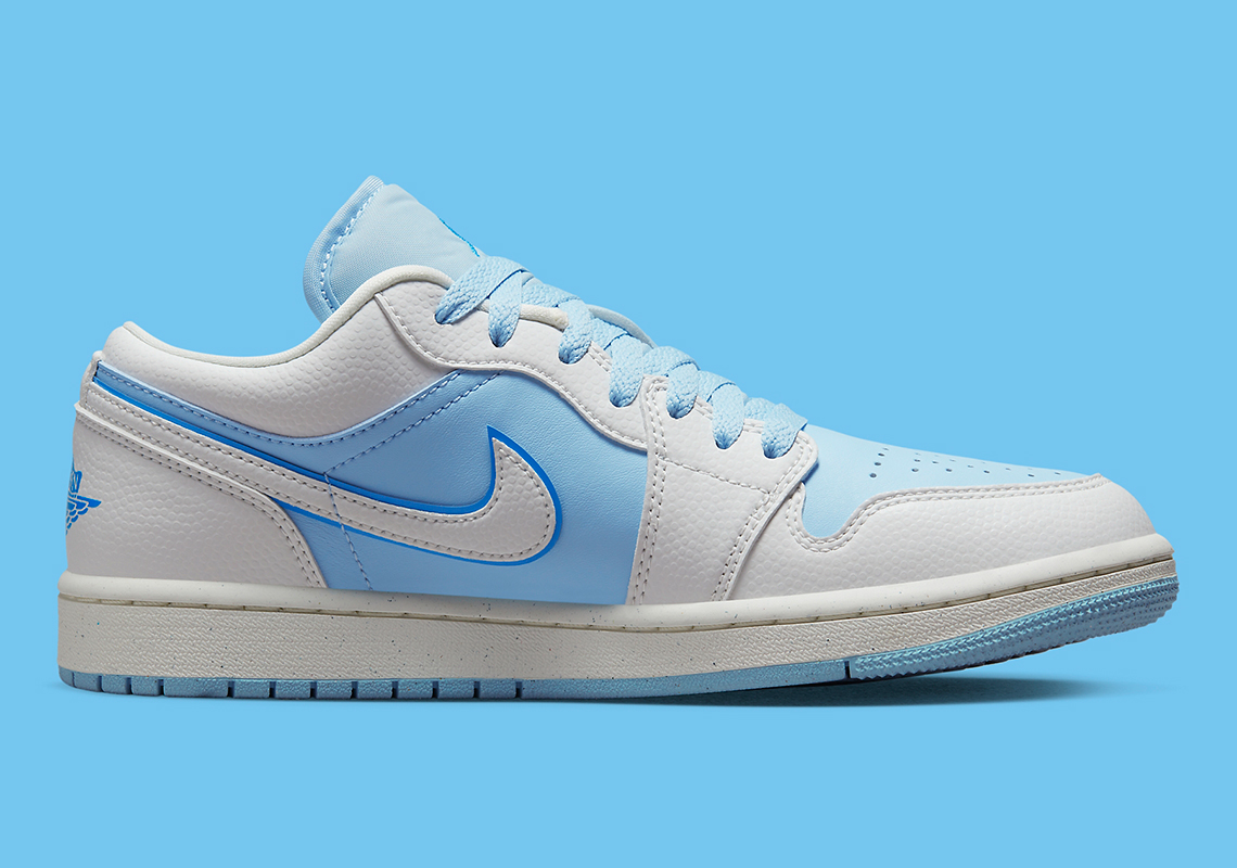 Air Jordan 1 Low Sail Dark Powder Blue Ice Blue Dv1299 104 5