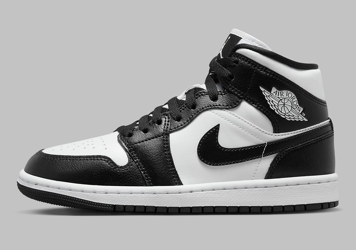 Air Jordan 1 Mid Black White Dv0991 101 2