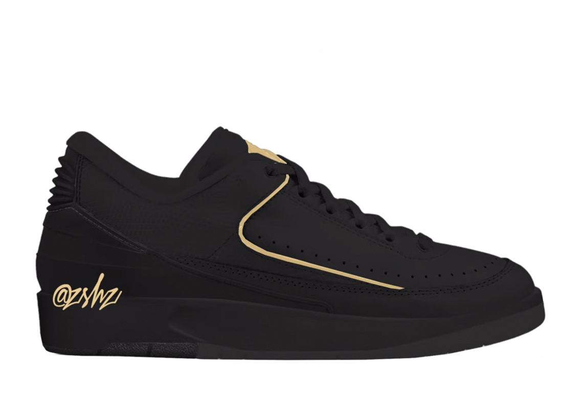 Air Jordan 2 Low Black Pale Vanilla Fall 2023