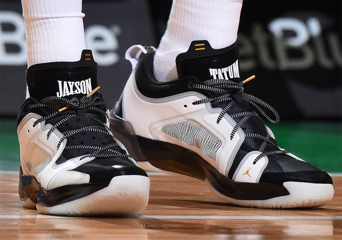 Jayson Tatum Debuts A Boxing-Inspired Air Jordan 37 Low PE