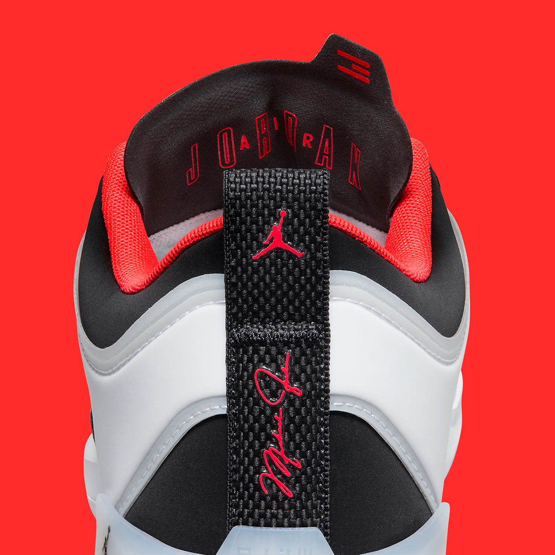 Air Jordan 37 Low White Black Siren Red Dq4122 100 6