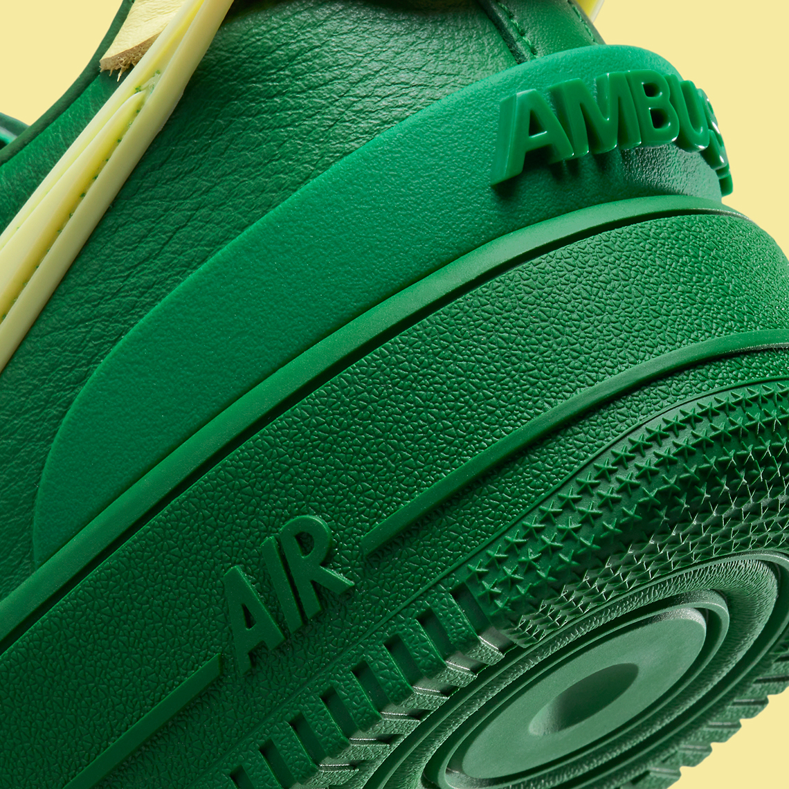 Ambush Nike Air Force 1 Pine Green Pale Yellow Dv3464 300 6