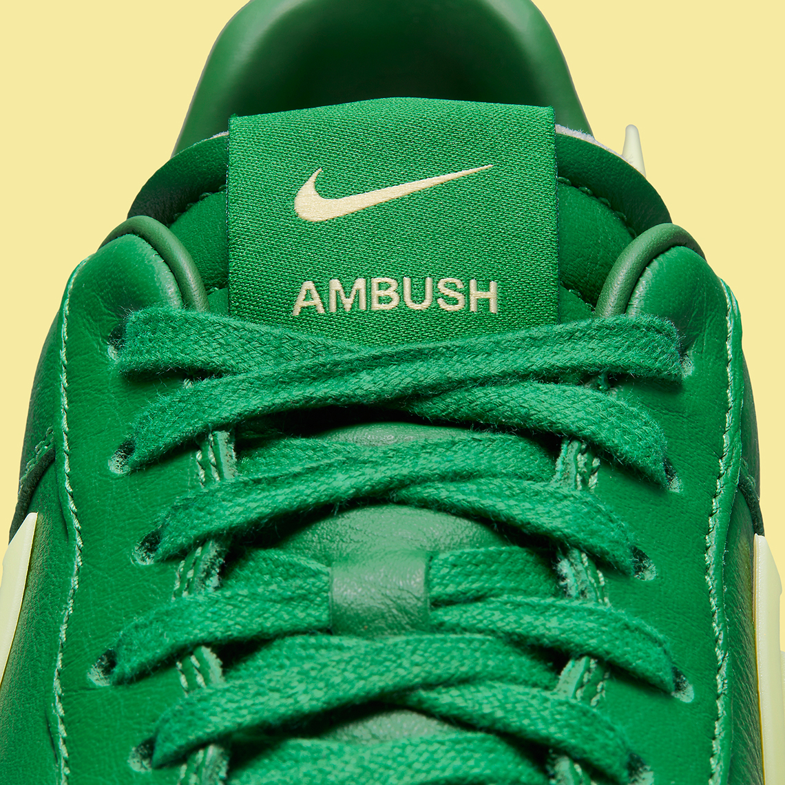 Ambush Nike Air Force 1 Pine Green Pale Yellow Dv3464 300 7