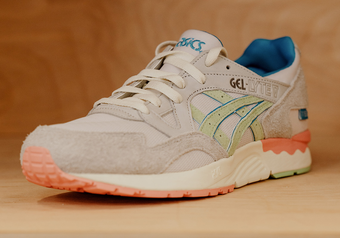 Asics Gel Lyte V Charlotte Lab School Grey 4