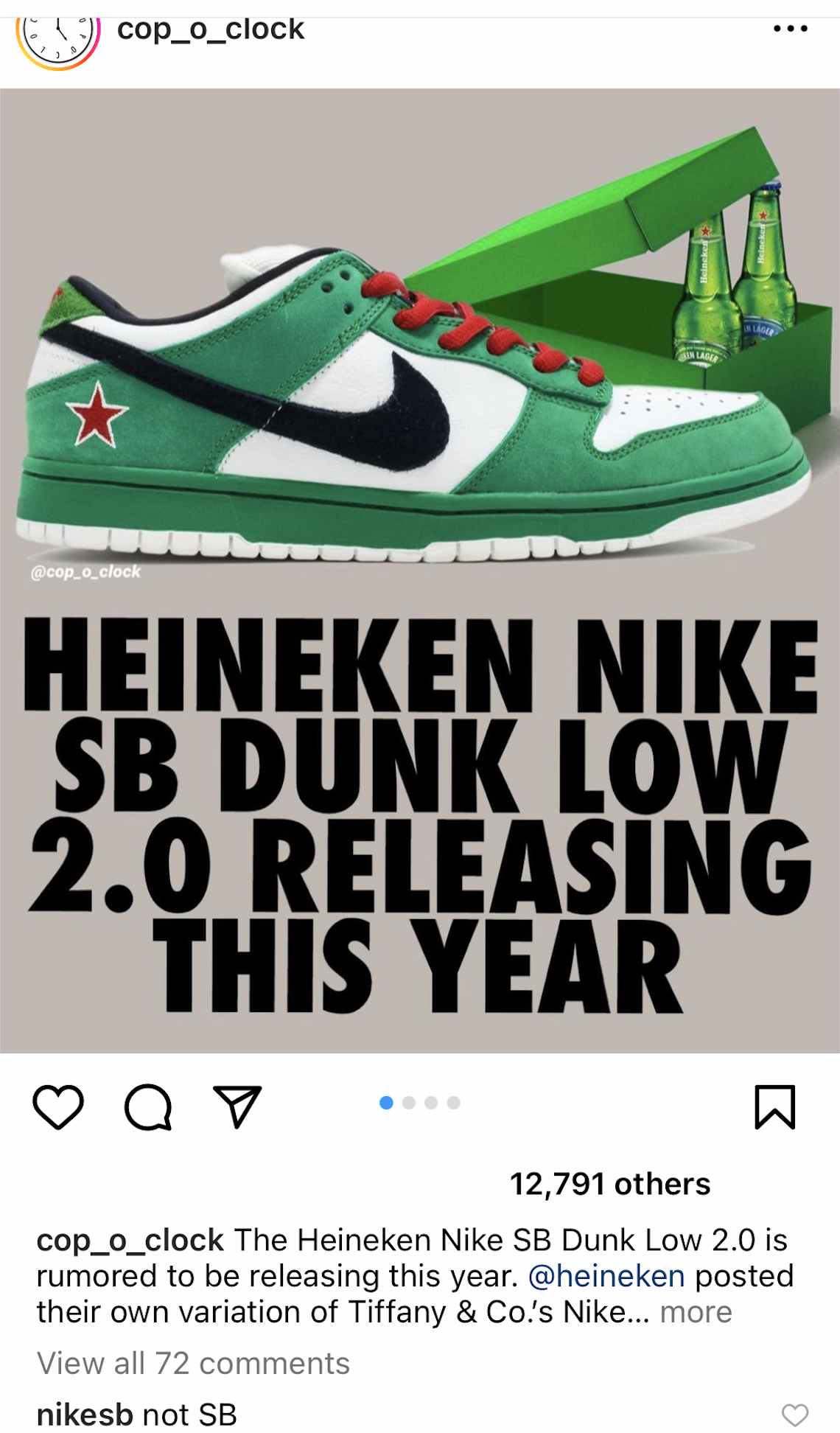 Heineken Nike Dunk 2023 05