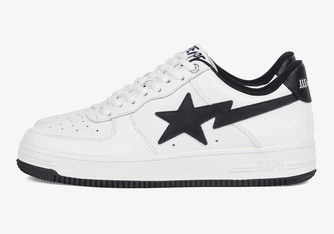 Jjjjound Bape Sta White Black 2023 Release Date 2