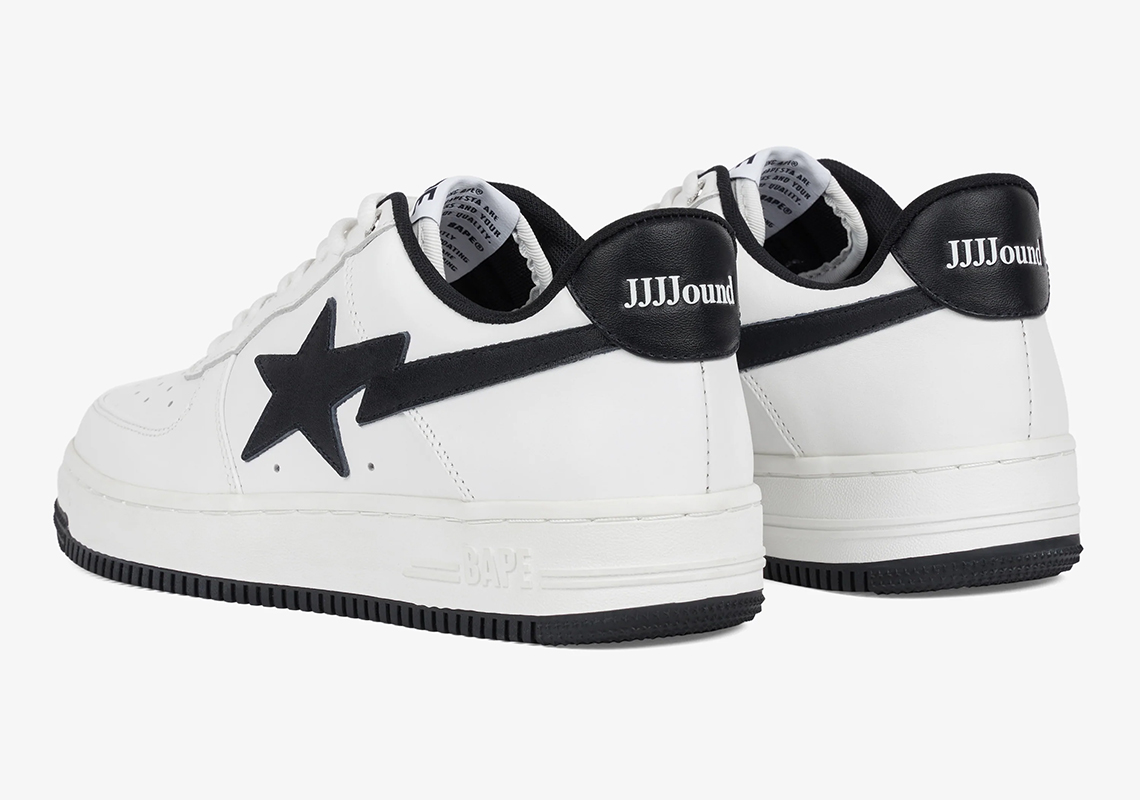 Jjjjound Bape Sta White Black 2023 Release Date 3