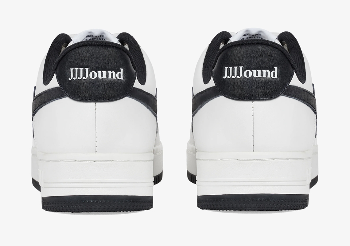 Jjjjound Bape Sta White Black 2023 Release Date 6