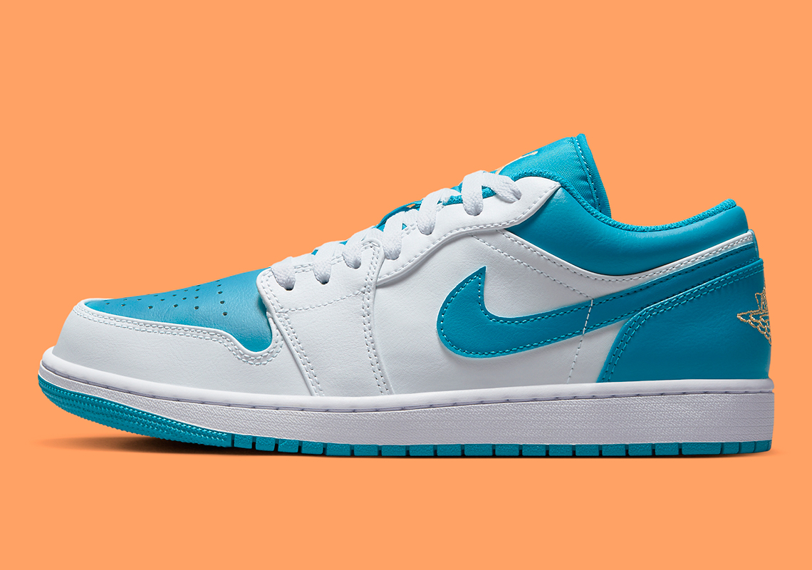 Jordan 1 Low White Teal 553558 174 2