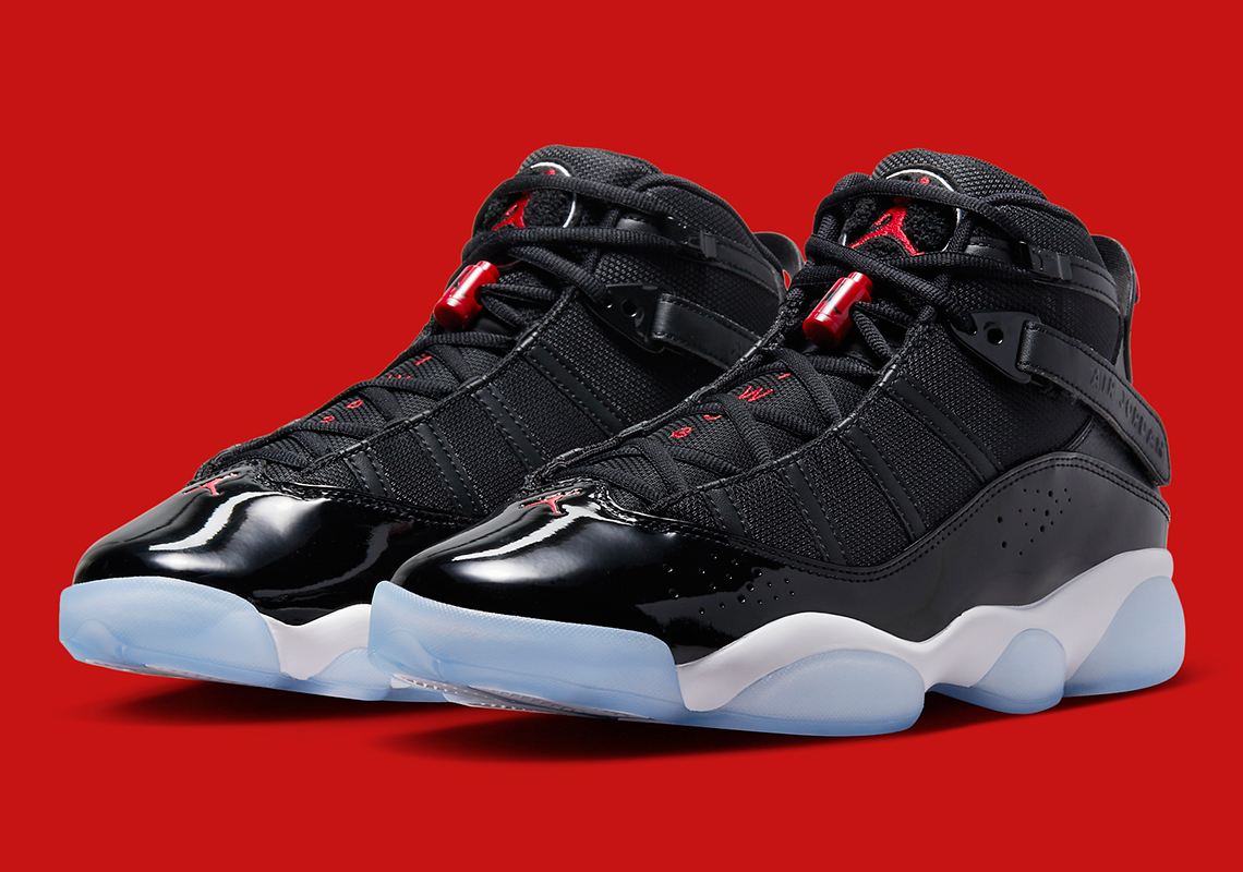 The Jordan 6 Rings Returns In Another Chicago Bulls-Friendly "Black/Red" Look