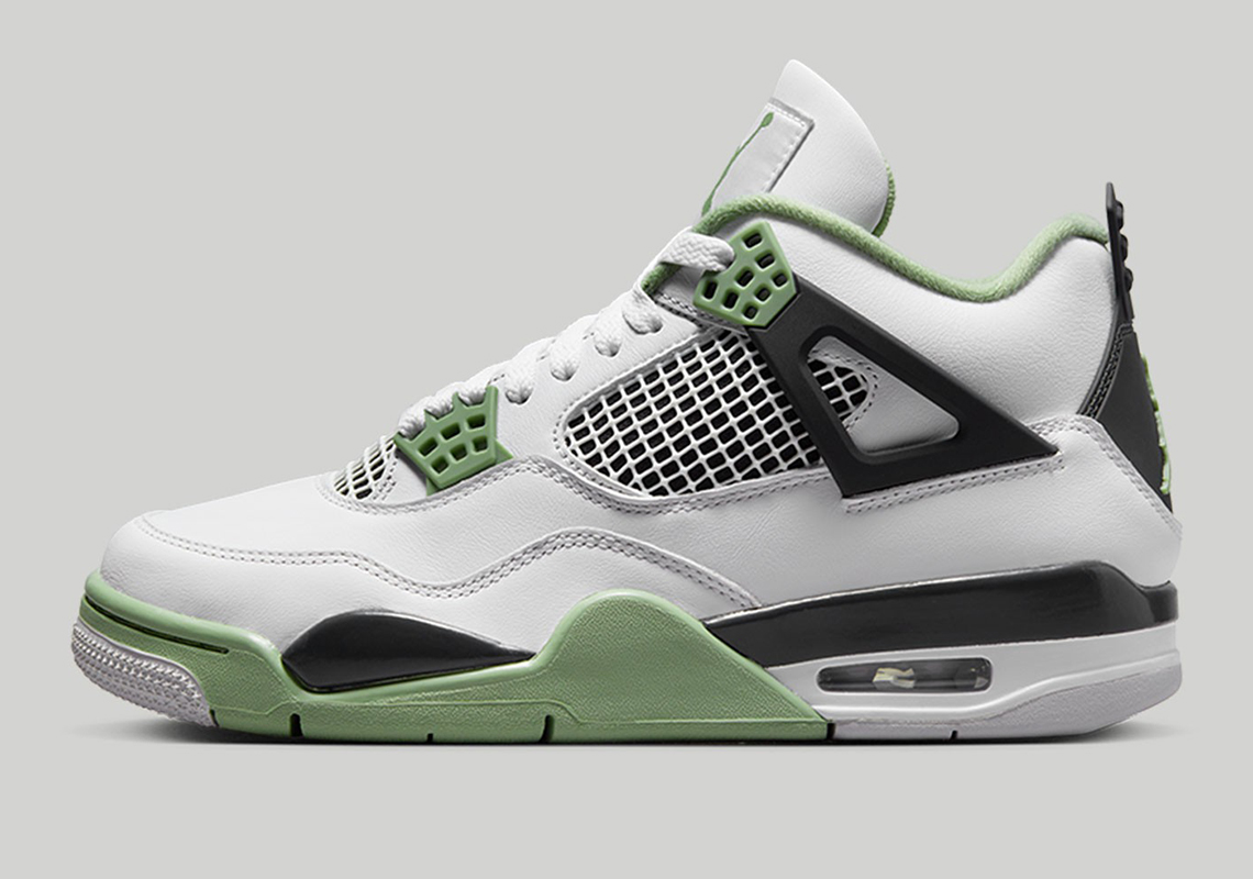 Jordan Release Dates 2023 Air Jordan 4 Oil Green Aq9129 103 2