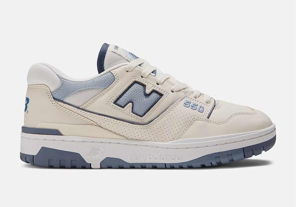 New Balance 550 Beige Vintage Indigo Bb550pla 1