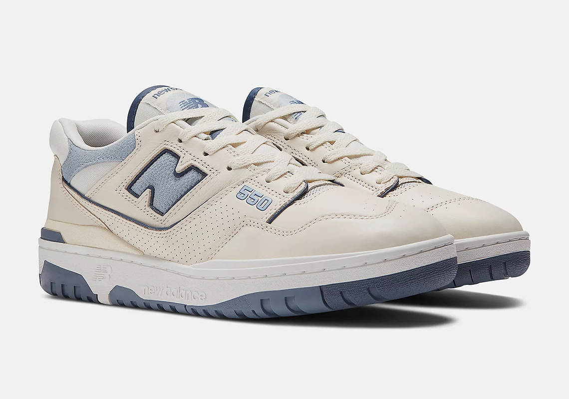 New Balance 550 Beige Vintage Indigo Bb550pla Lead