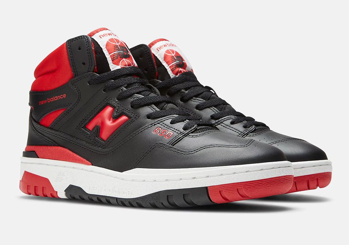 New Balance 650 Black Red Bb650rbr 0