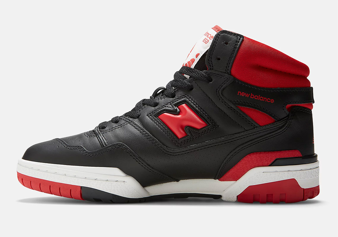 New Balance 650 Black Red Bb650rbr 2