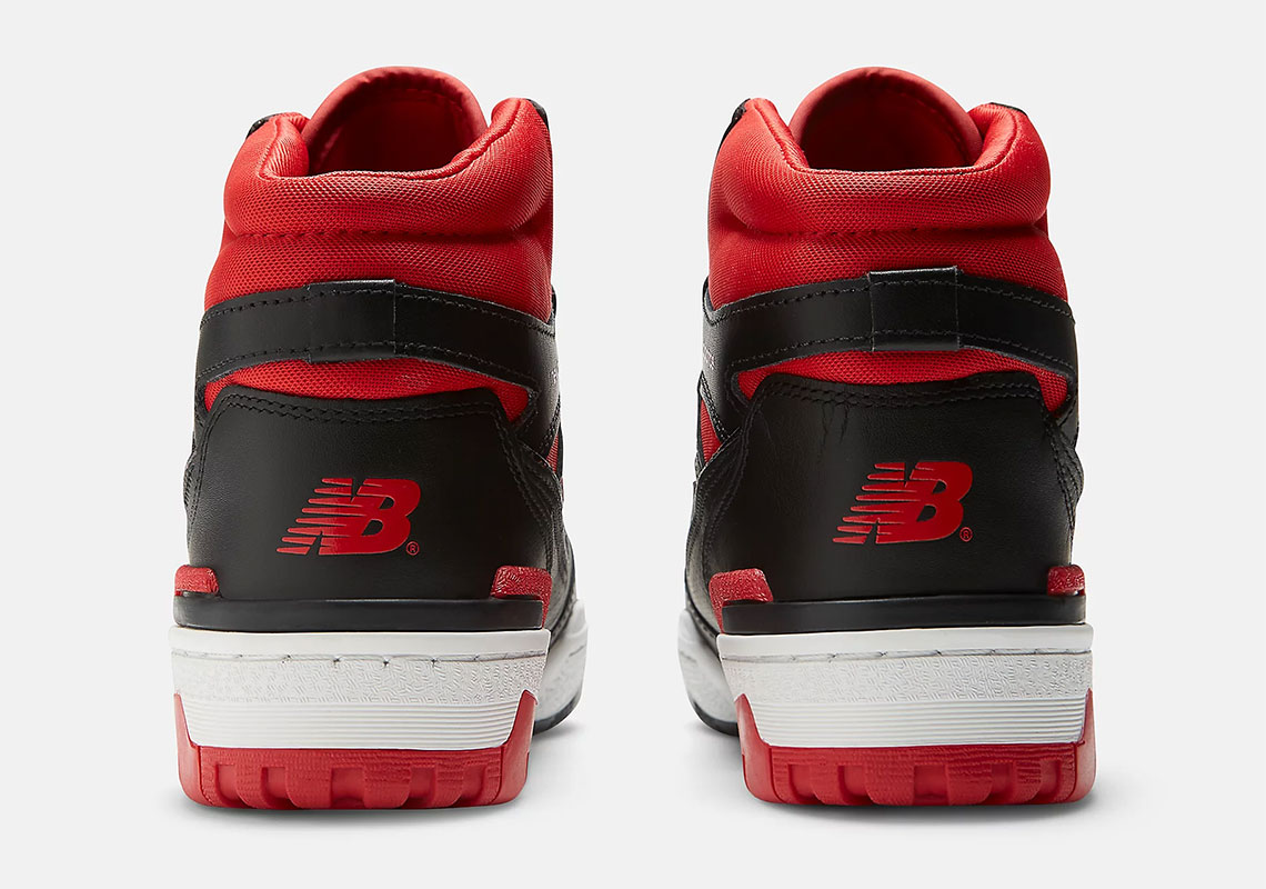 New Balance 650 Black Red Bb650rbr 5