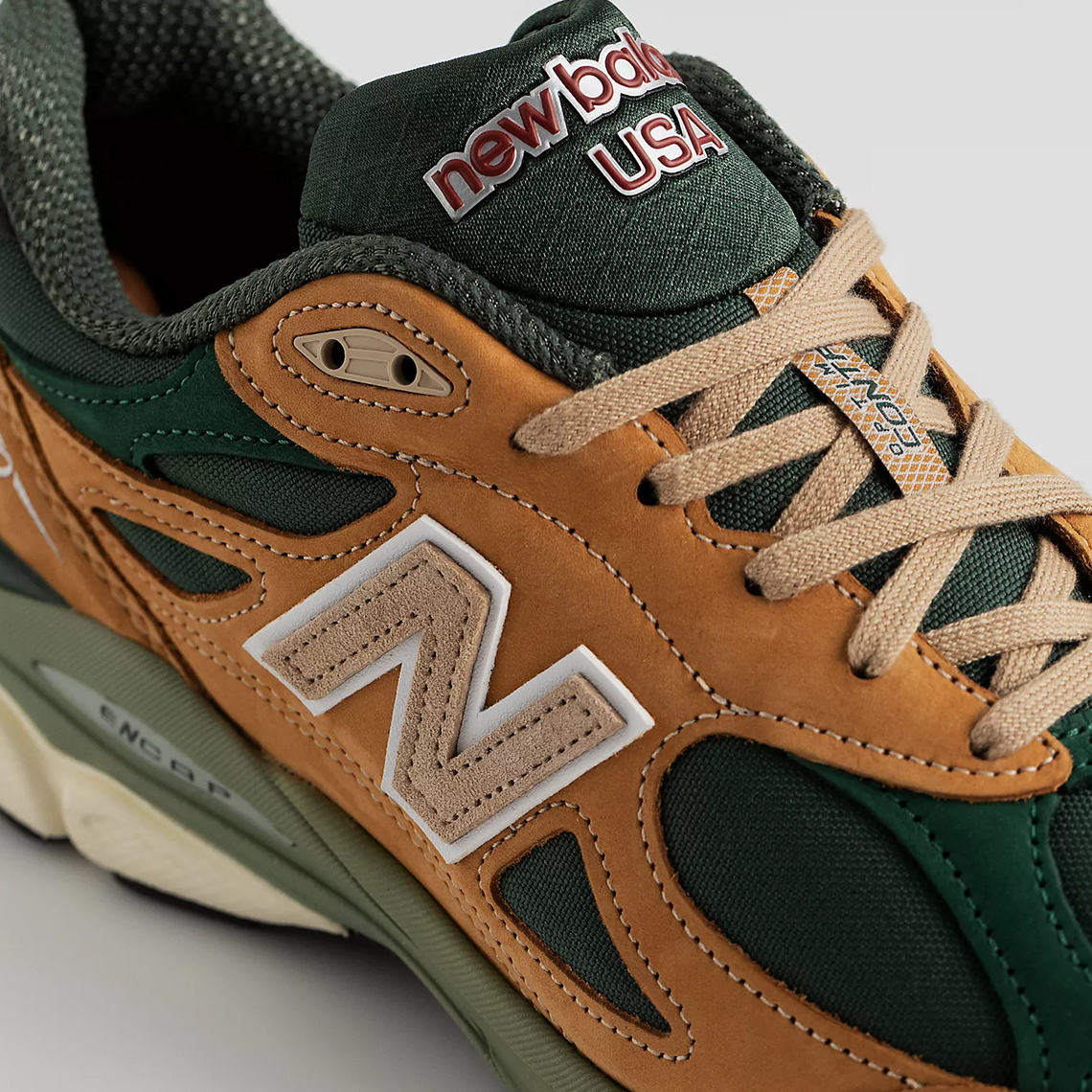 New Balance 990v3 Tan Green M990tg3 5