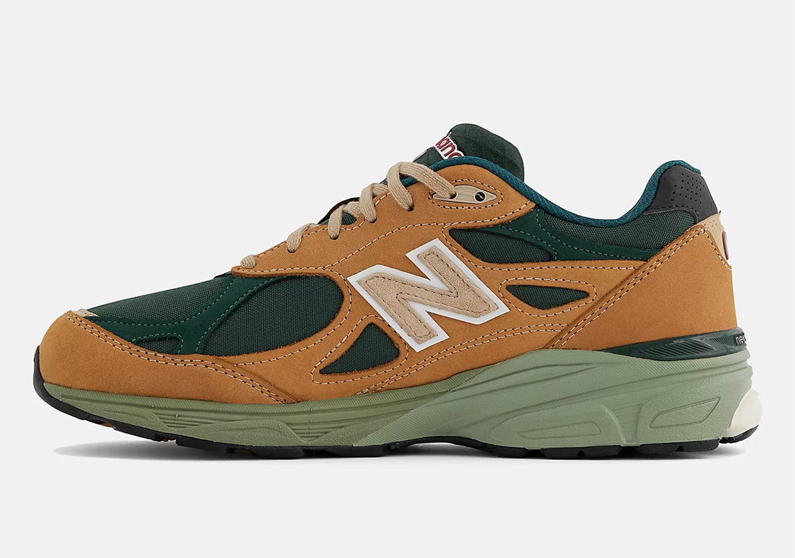 New Balance 990v3 Tan Green M990tg3 7