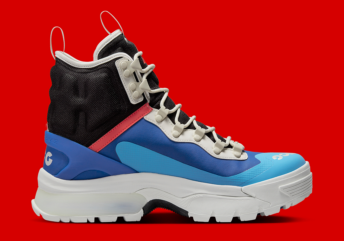 Nike Acg Zoom Gaiadome Gore Tex Blue Red Dd2858 400 2