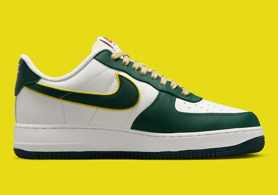 Nike Air Force 1 Low Sail Noble Green Opti Yellow Fd0341 133 4