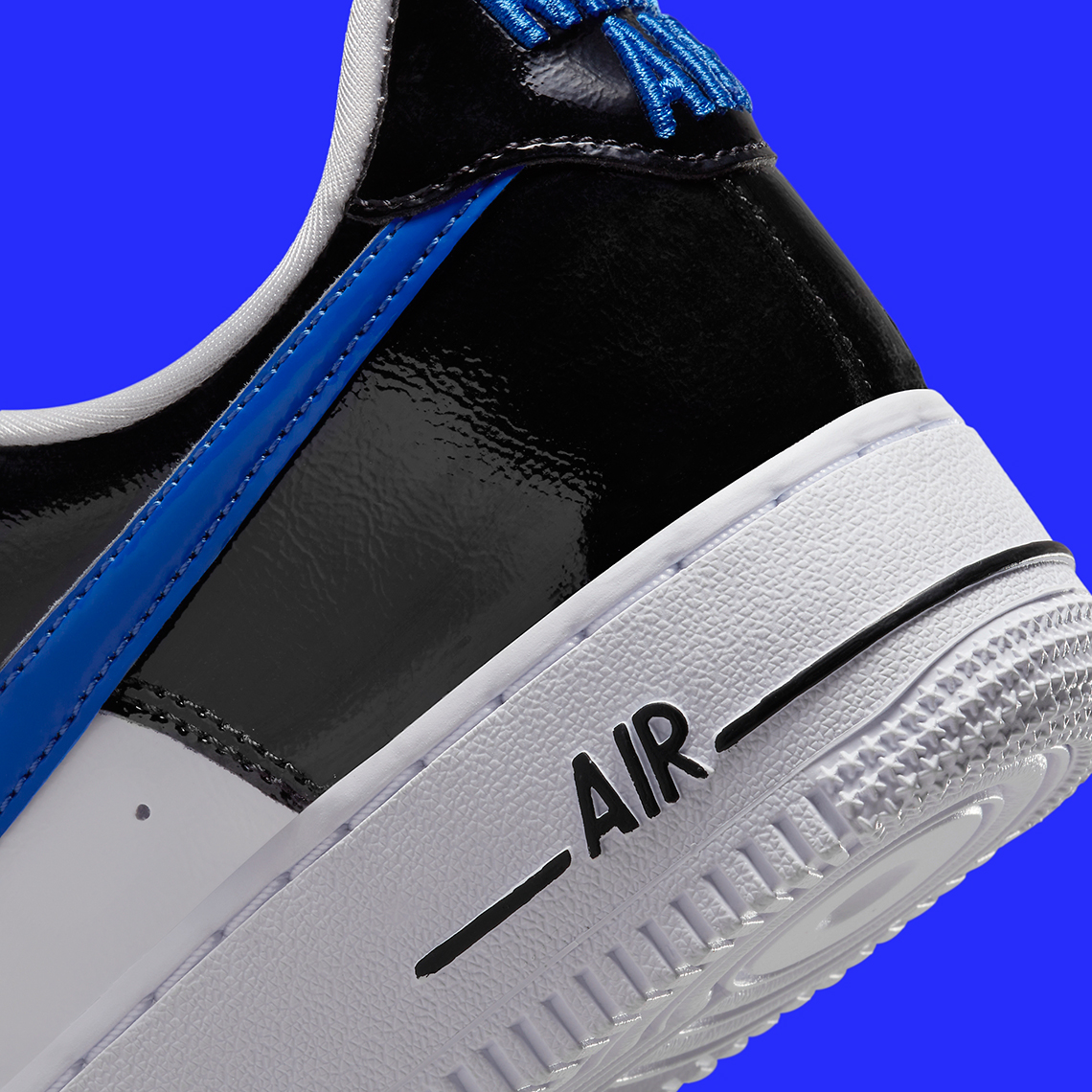 Nike Air Force 1 Low White Royal Black Patent Dq7570 400 8