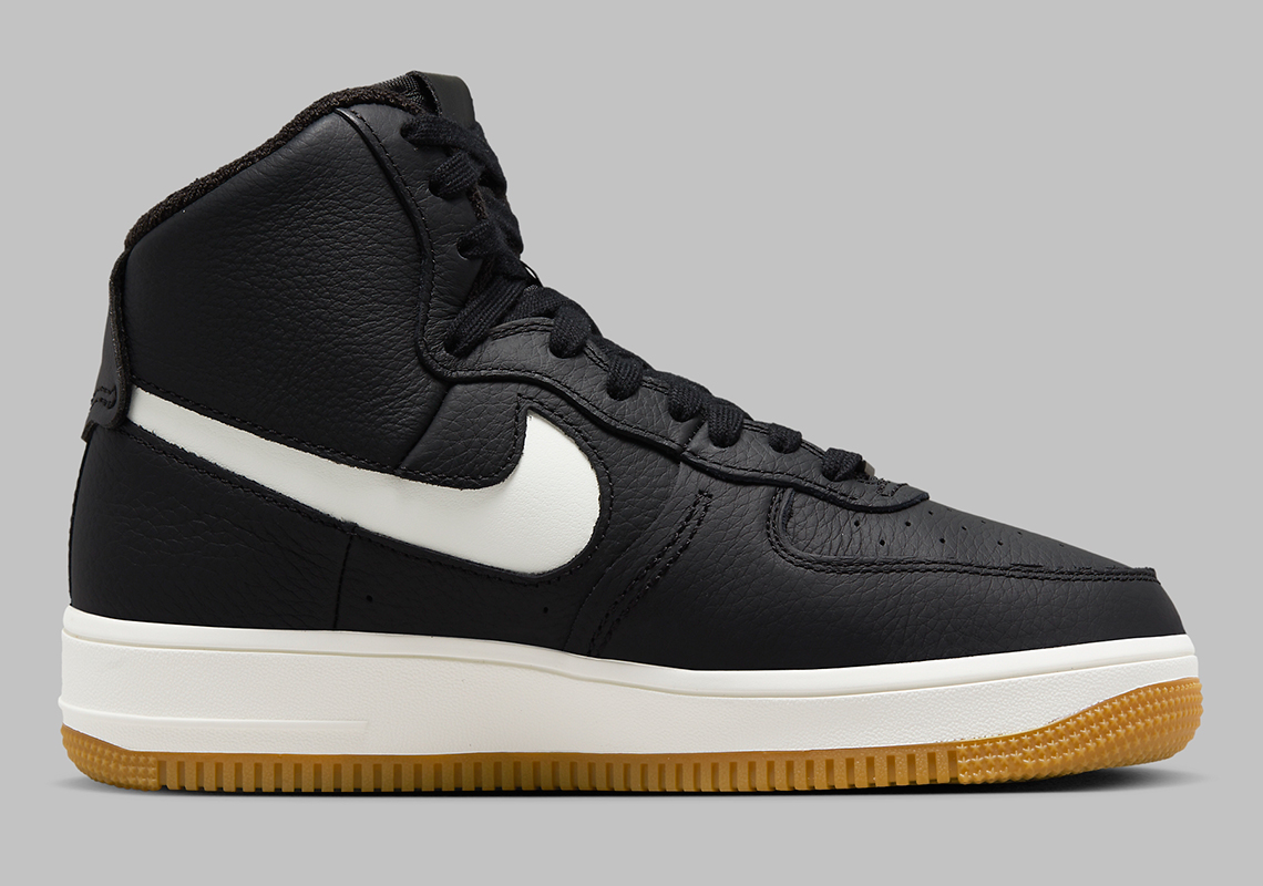 Nike Air Force 1 Sculpt Black White Gum Dq5007 001 1