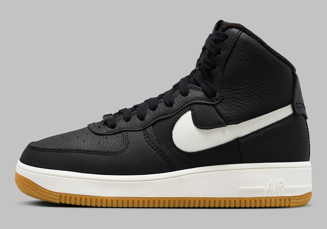 Nike Air Force 1 Sculpt Black White Gum Dq5007 001 5