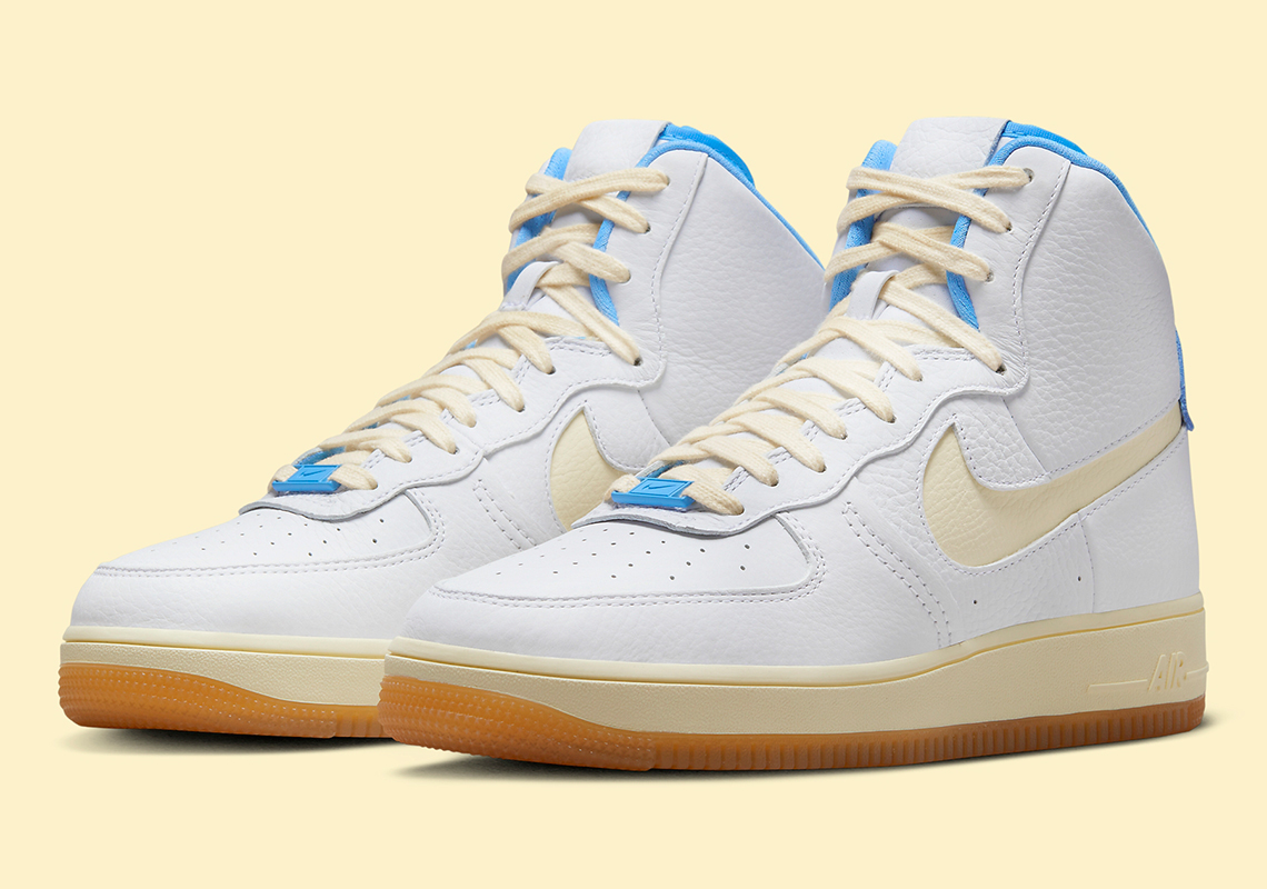 Nike Air Force 1 Sculpt White Sail University Blue Fd9868 100 1