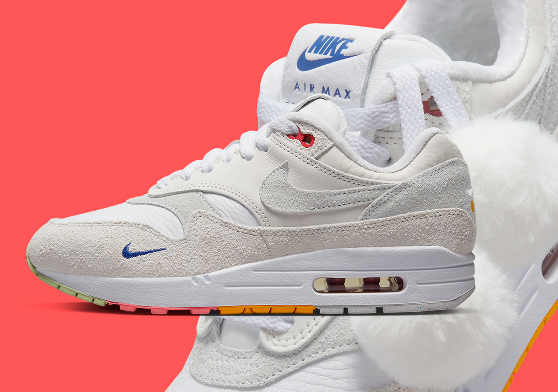 Pom Poms And Polka Dots Brighten This Winterized Nike Air Max 1