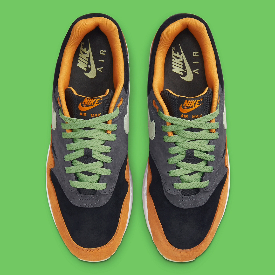 Nike Air Max 1 Ugly Duckling Anthracite Honeydew Black Kumquat Dz0482 001 8