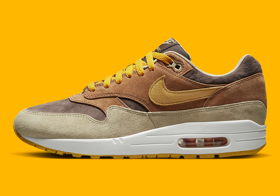 Nike Air Max 1 Ugly Duckling Pecan Yellow Ochre Baroque Brown Dz0482 200 2