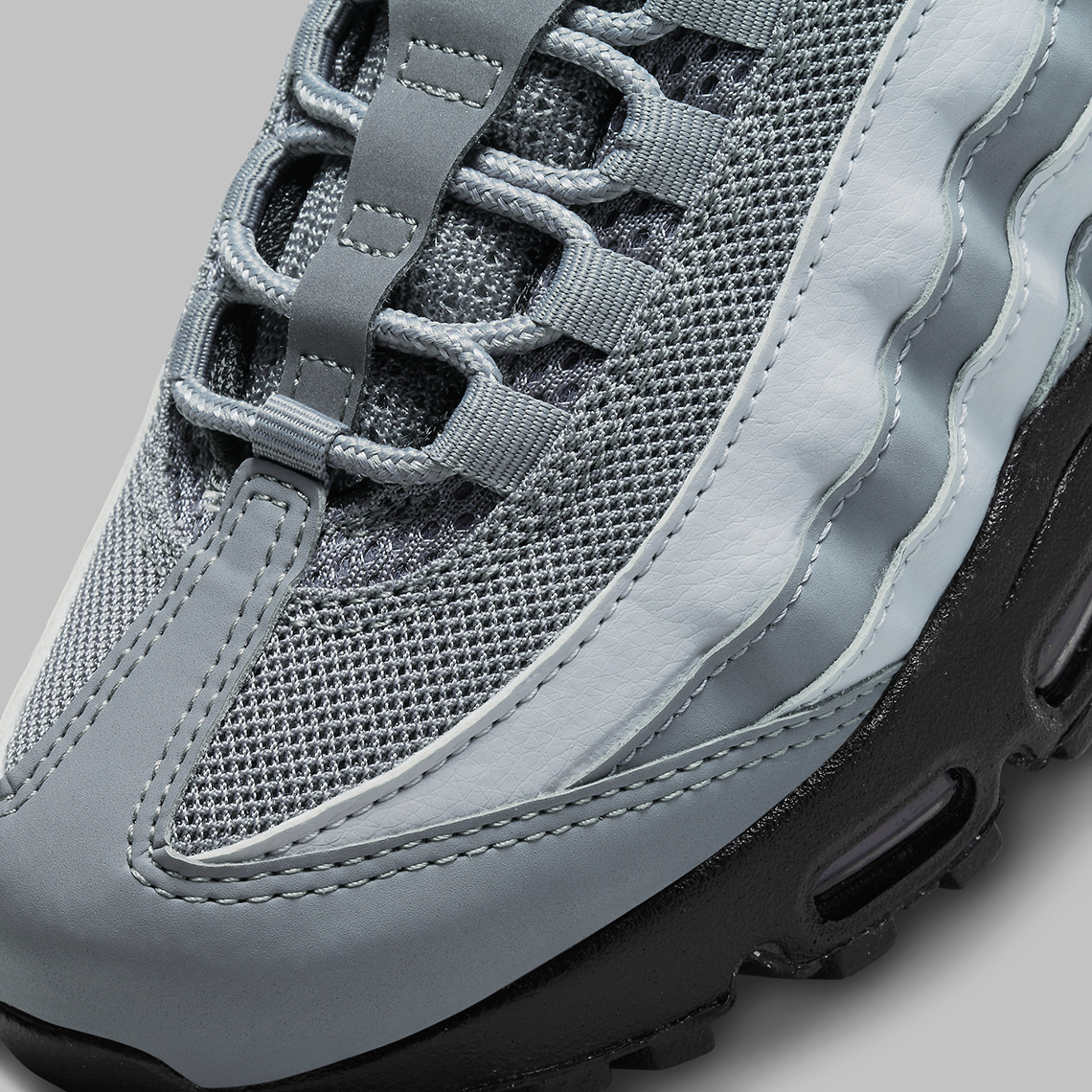 Nike Air Max 95 Gs Grey Black Royal Fd9764 001 7