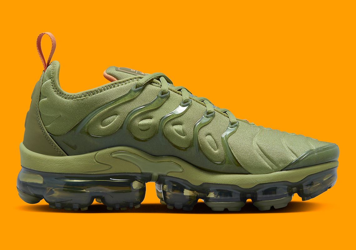 Nike Air Vapormax Plus Alligator Orange Trance Medium Olive Fd0295 300 7