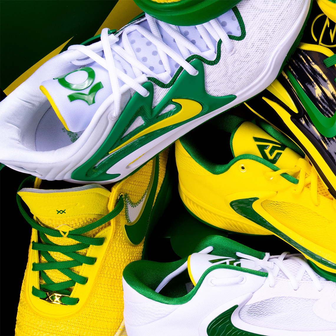 Nike Basketball Oregon Ducks 2022 2023 Pe Sneakers 3