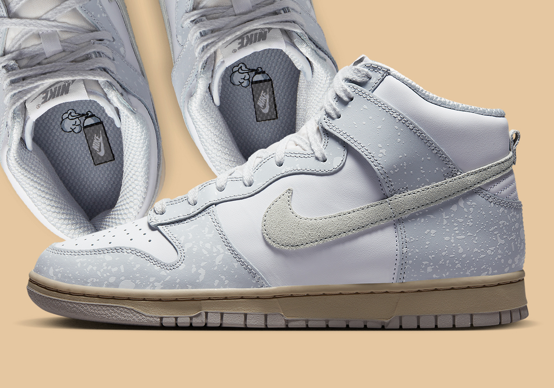 Nike's "Spray Paint" Pack Expands With The Dunk High