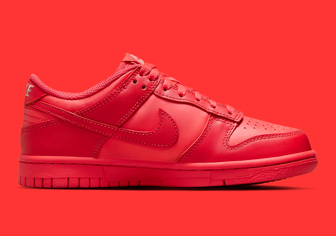 Nike Dunk Low Gs Track Red Dh9765 601 2 1