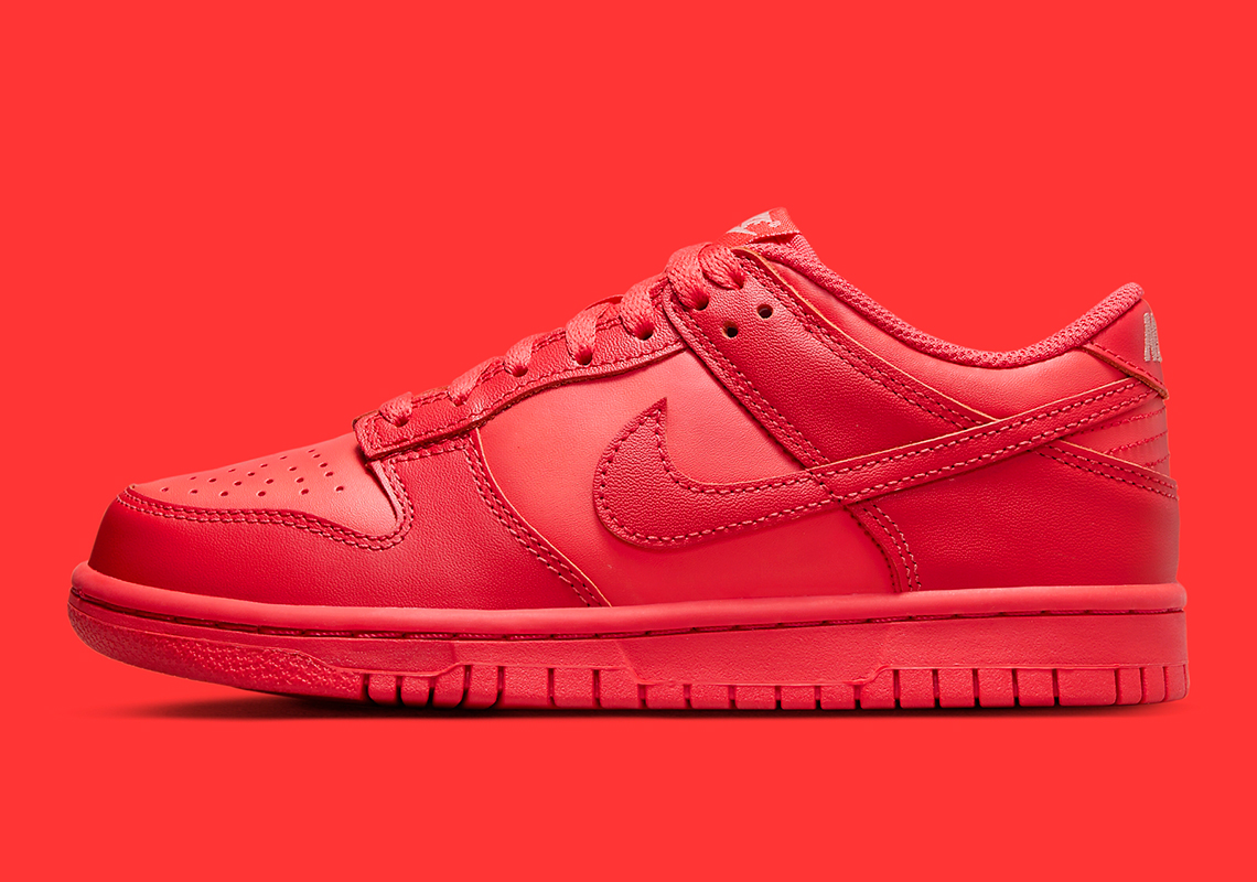 Nike Dunk Low Gs Track Red Dh9765 601 5