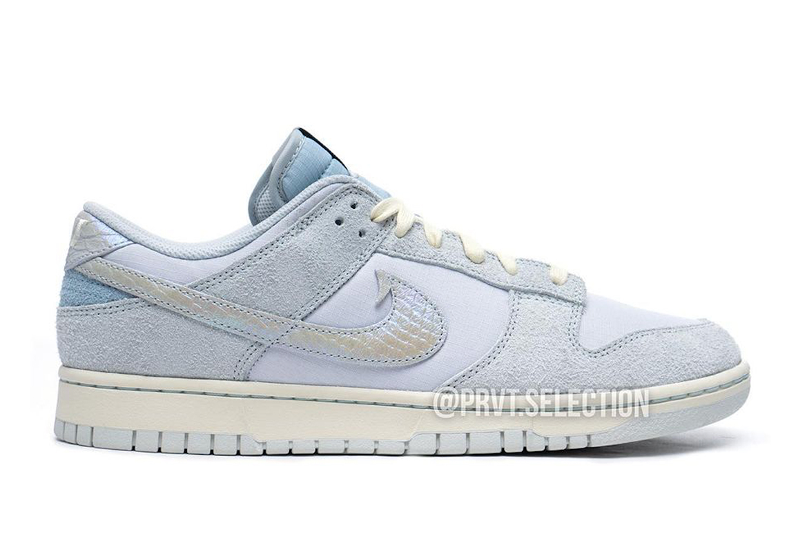 Nike Dunk Low Trout Fishing Light Blue 4