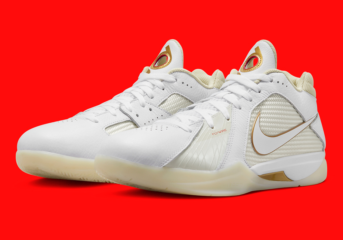 Nike Kd 3 White Gold Dz3009 100 1