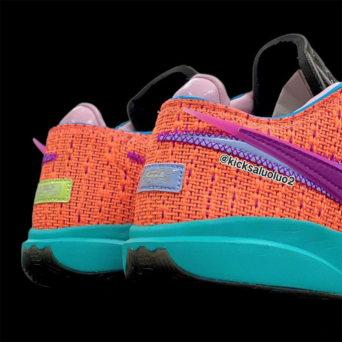 Nike Lebron 20 Orange Multi Color 1