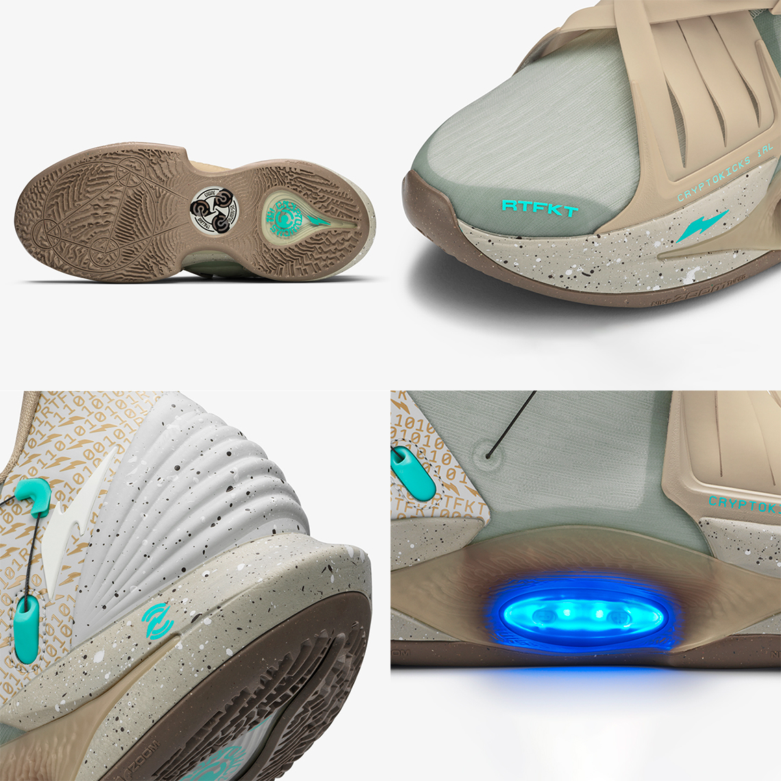 Nike Rtfkt Cryptokicks Irl Stone