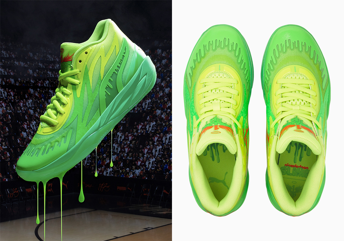 PUMA And Nickelodeon Pour "Slime" Onto The MB.02