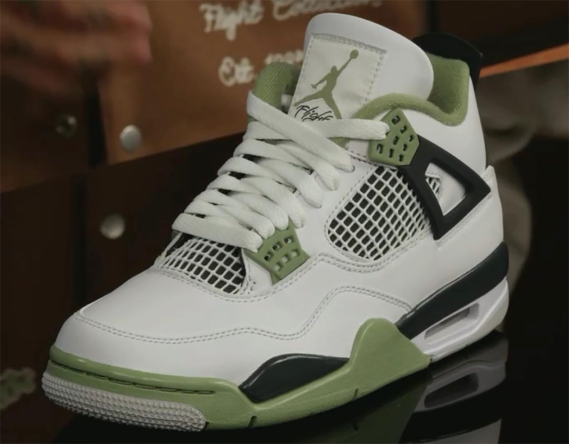 Womens Air Jordan 4 Seafoam Aq9129 103 Release Date