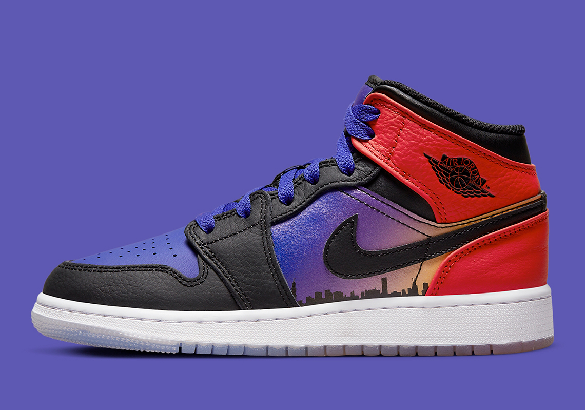 The Air Jordan 1 Mid Crafts Its Own Homage To The Chicago Skyline