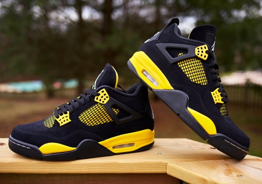 ( Copied )The Air Jordan 4 “Thunder” Is Scheduled To Return On May 13